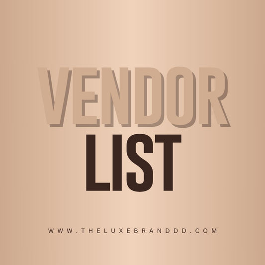 Vendor List